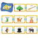 Настольная игра «Кто Я?» с картинками, 50 карточек.