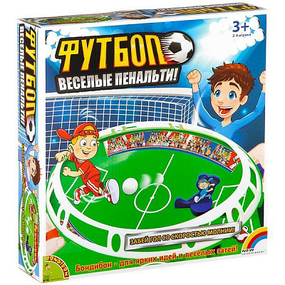 Игра настольная Футбол «Весёлые пенальти» р: 25х25х8см.