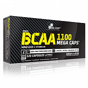 Аминокислоты «BCAA Mega Caps 1100» 120 капс.