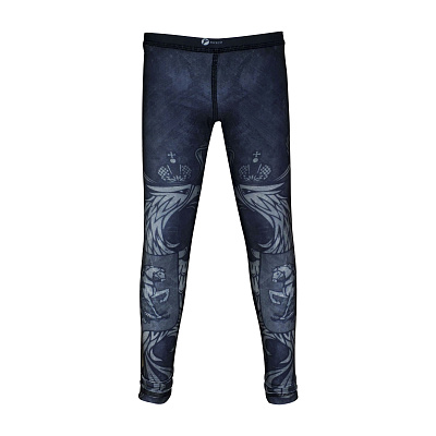 Лосины мужские Rusco Sport BLACK HERB взрослые