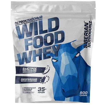 Протеин сывороточный «Wild Food Whey» 900 гр.