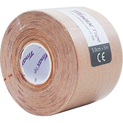 Кинезио тейп «Extra Sticky» р: 5смх5м, цв: бежевый
