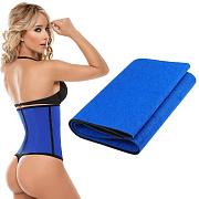 Пояс для похудения «Waist Trimmer» неопреновый, р: 27,5х118х1,7см.