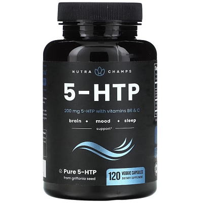 Натуральный антидепрессант «5-HTP 200 mg» 120 капс.