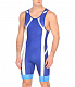 Трико борцовское «Wrestling Singlet» цвет: синий.
