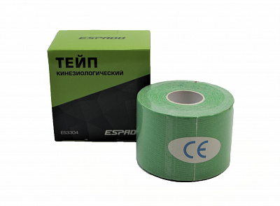 Кинезио Тейп ESPADO (5 см х 5 м) зеленый
