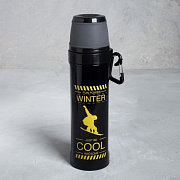 Термос с карабином «Just be cool» 500 мл.