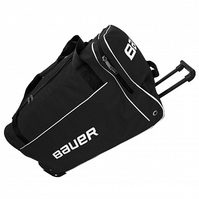 баул хоккейный 34" на колесах «bauer» выдвижная ручка, р: 77х42х40 см, цв: черный
