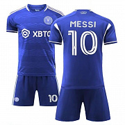 Форма футбольная «Messi» подростковая, цв: синий, р: 135-140.