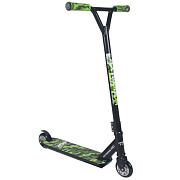 Самокат трюковый «Extreme HIC» ABEC-9, колеса: PU 100 мм, макс: 100 кг, цв: черно-зеленый.