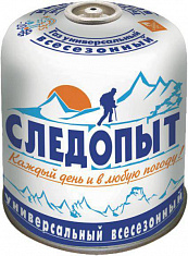 Газ всесезонный для портативных плит, резьбовой баллон: 450гр.