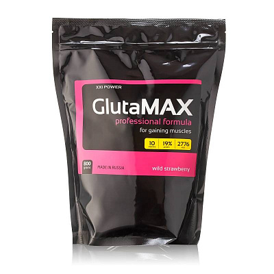 Гейнер белково-углеводный «GlutaMax» пакет: 800 гр.
