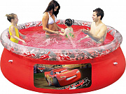 Бассейн семейный «FAST SET Тачки» р: 244х66см, объем: 2 300л, DVD в комплекте.