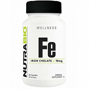 Витамины «Iron Chelate 18 mg» 60 капс.