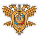 Эмблема-нашивка «ВФРБ» цв: белый.