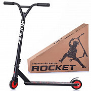 Самокат трюковый «Rocket» ABEC-7, колеса: PU 100 мм, макс: 100 кг, цв: черный.