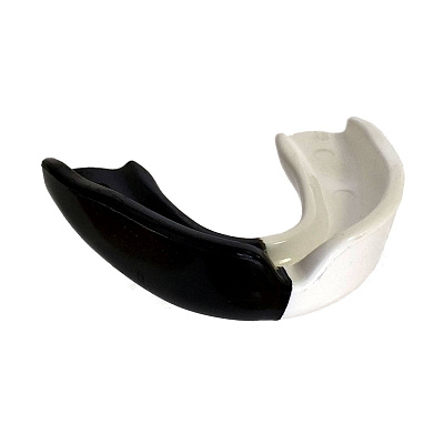 Капа термопластичная «Mouthguard» цв: черно-оранжевый