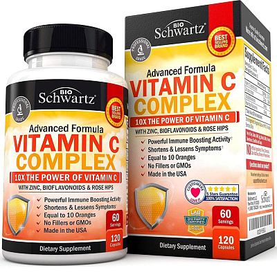 Витамины «Vitamin C Complex» 120 капс.