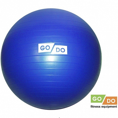 Мяч гимнастический «29040» D=75 см, цв: синий.