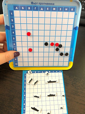 Магнитная игра «Морской бой»
