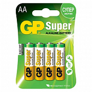 Батарейка мизинчиковая «GP Uitra» алкалиновая 1.5V, ААA LR3-BL4, 4 шт.