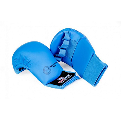 Накладки для Каратэ «BS-з22» WKF PU, цв: синий