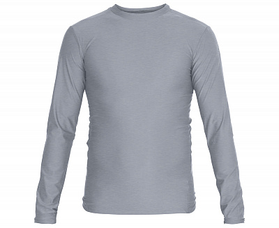 Рашгард Rush Guard Long Sleeve серый adiTS313