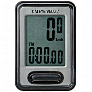 Велокомпьютер «CC-VL520 Velo 7» 7 функций, проводной, цв: чёрный.