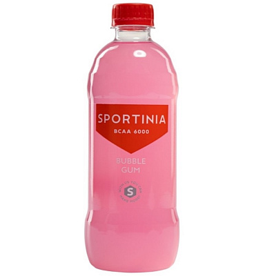 Напиток аминокислотный «BCAA 6000» bubble gum, 500 мл.